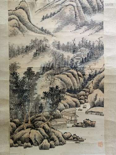 Four Qingtong grass paintings