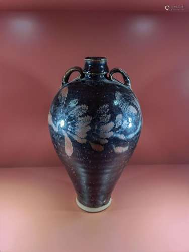Cizhou half plum vase