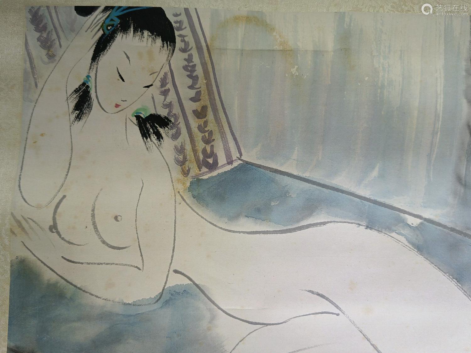 Lin Fengmian's nude woman