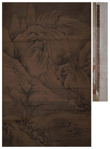 A Chinese Scroll Painting By Fang Yizhi