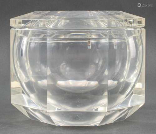 Alessandro Albrizzi Attributed Lucite Ice Bucket