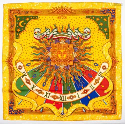 Hermes "Gloria Soli" Scarf