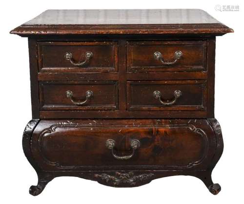 Baroque Revival Diminutive Chest of Drawers