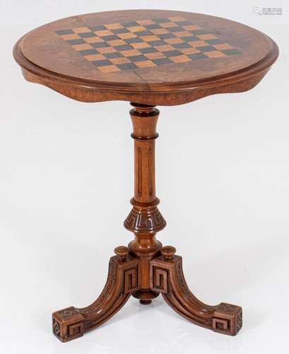 Victorian Greek Taste Games Table, ca. 1870