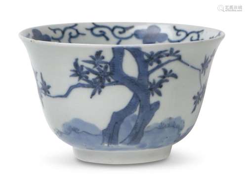 A JAPANESE AI-KUTANI MAPLE MUKOZUKE BOWL EDO PERIOD (1603-18...