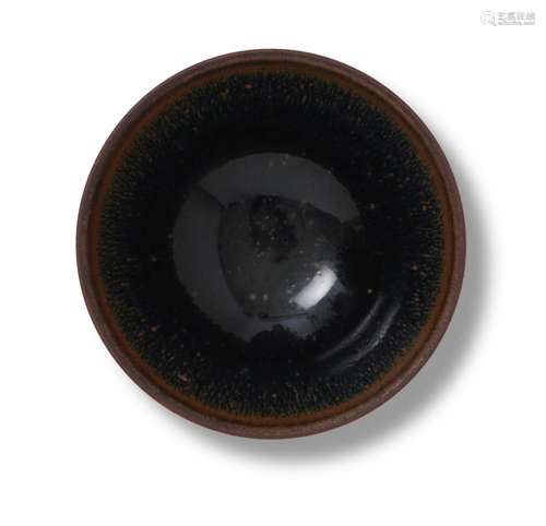 A SMALL CHINESE JIANYAO 'HARE'S FUR' TEA BOWL SO...