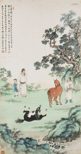 Zhao Shuru (1874-1945) , Hu Ruosi (1916-2004)