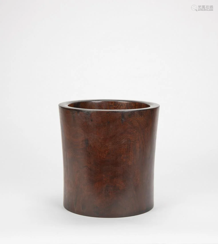 Qing-A Hard Wood Brushpot