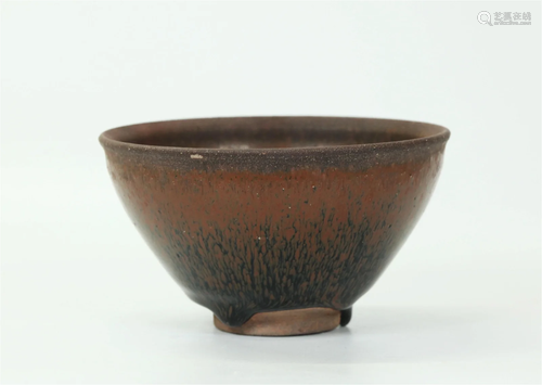 Chinese Jian Hare's Fur Glazed Teabowl