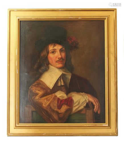 After Frans Hals; Oil Portrait of Willem Coymans