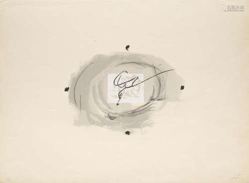 Tàpies, Antoni Aus: Nocturn Matinal. 1970. Lithographie mit ...