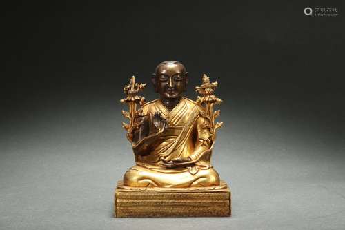 Gilt Bronze Statue of Buddha