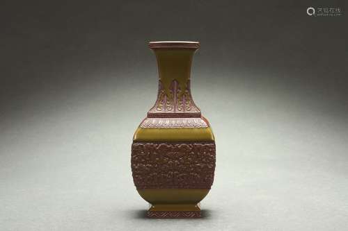 Tea Dust Glazed Vase