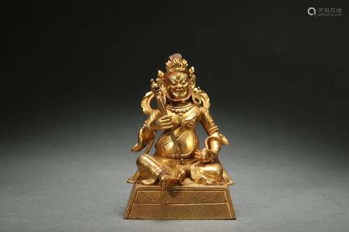 Gilt Bronze Statue of Buddha