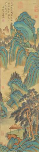 Green Landscape, Wang Ximeng