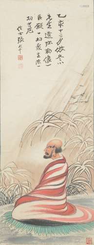 Buddhist Appreciation Painting, Zhang Daqian