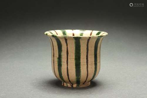 Chinese Tri-colored Cup