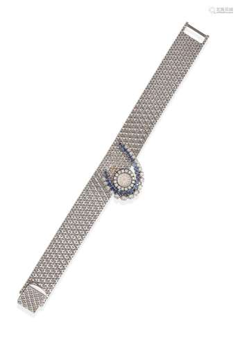 VACHERON & CONSTANTIN  SAPPHIRE AND DIAMOND LADIES BRACE...