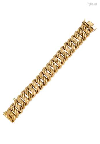 GOLD FANCY-LINK BRACELET