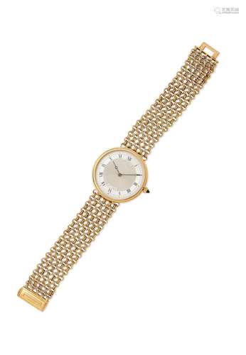 BREGUET  18CT GOLD MANUAL WIND BRACELET WATCH