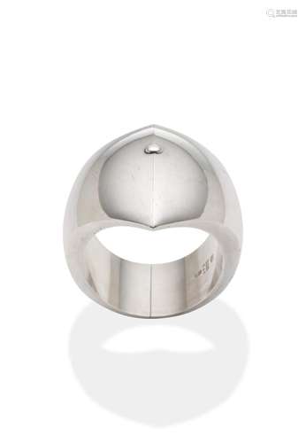 GEORG JENSEN  STERLING SILVER HINGED CUFF, NANNA & JØRGE...