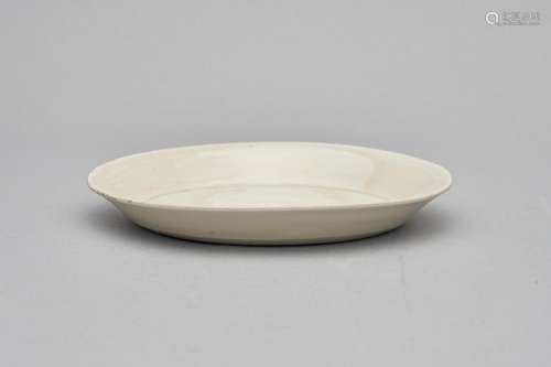 A ding-ware white glazed plate Northern Song dynasty