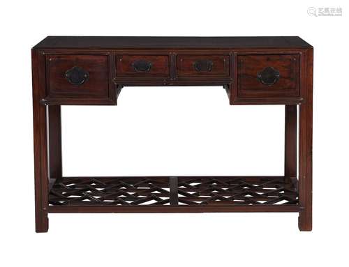 Y A THAI ROSEWOOD DESK OR DRESSING TABLE