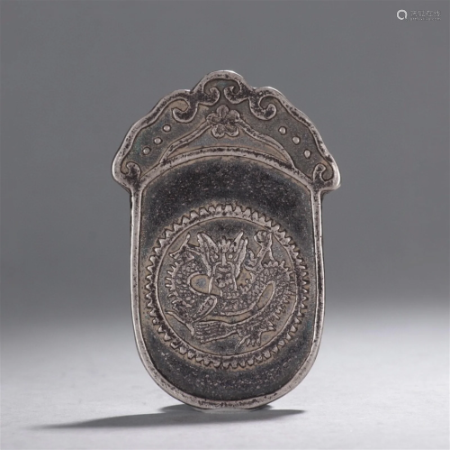 A Chinese Silver Token