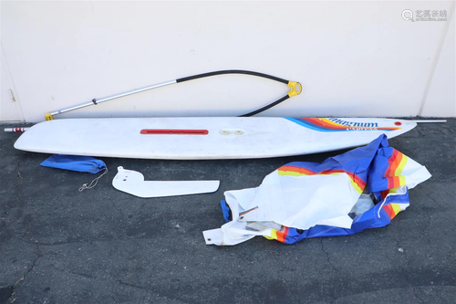 A Magnum Express windsurf board