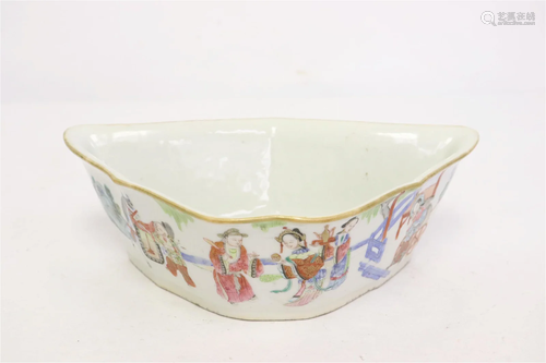 Chinese 19th c. porcelain bowl, Daoguang period