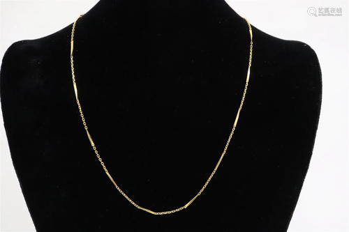 Fine 14K necklace