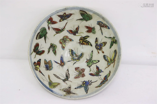 Chinese wucai porcelain bowl