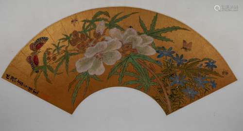 Ancient Chinese Chen Hongshou Fan