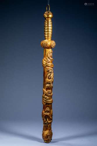 Ancient Chinese Kanglong Mace