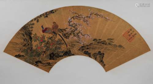 Ancient Chinese Xuande Wuying Hall Royal Pen Flower and Bird...