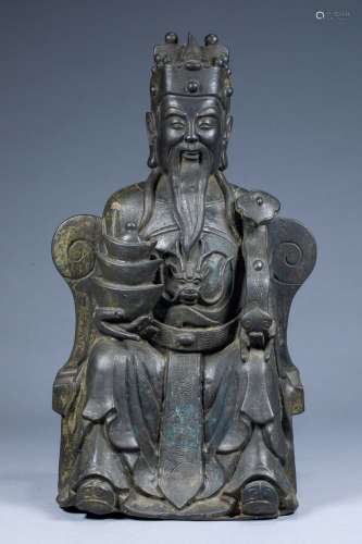 Chinese Ming Dynasty God of Wealth