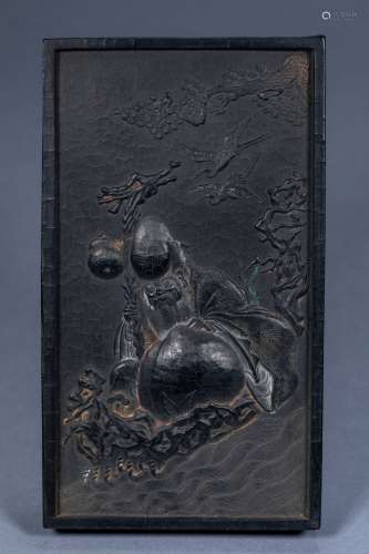 Chinese ancient immortal weng birthday ink stick