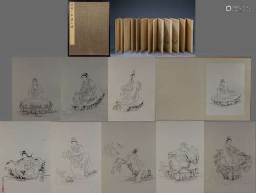 Picture album of Puyi in Qing Dynasty, China