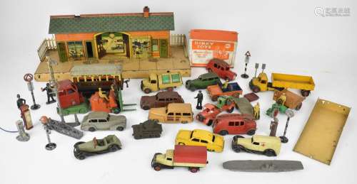 A collection of Dinky die-cast model vehicles, to include a ...