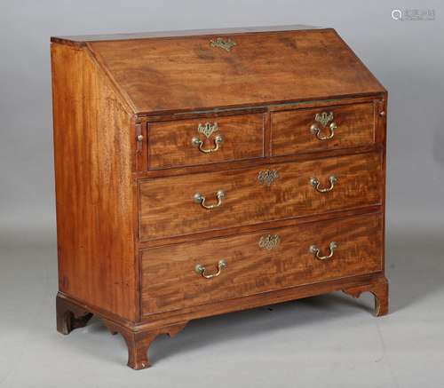 A George III mahogany bureau