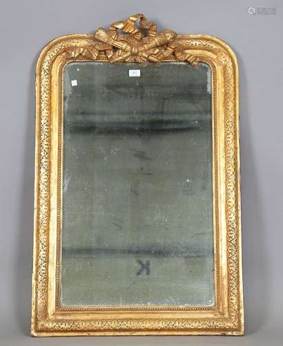 A 19th century wall mirror