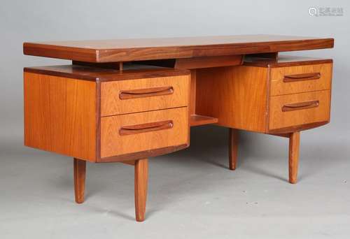 A mid-20th century G-Plan teak dressing table