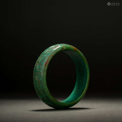 Han Dynasty turquoise bracelet