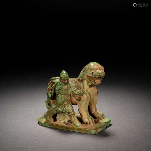 Tang Dynasty Songshihu people taming the lion