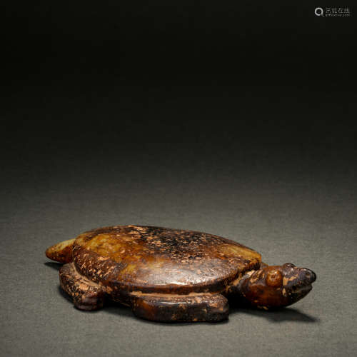 Han Dynasty Hetian Jade Turtle