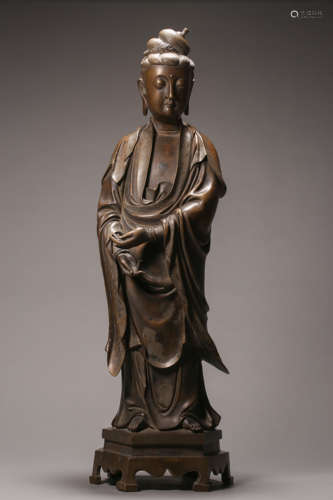 Copper Alloy Figure of Avalokitesvara