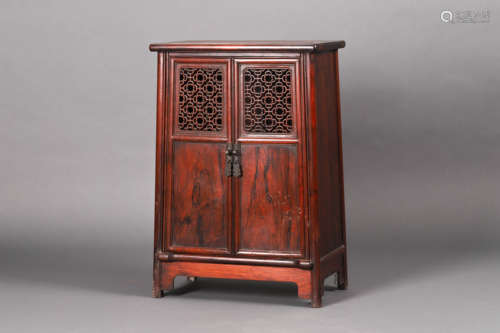 Chinese Rosewood Cabinet