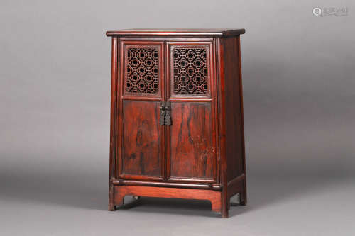 Chinese Rosewood Cabinet