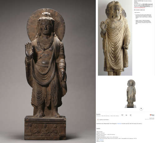 Gandhara Style Figure of Standing Maitreya