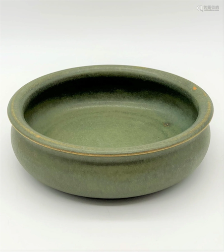 Fulper Pottery Low Rimmed Bowl